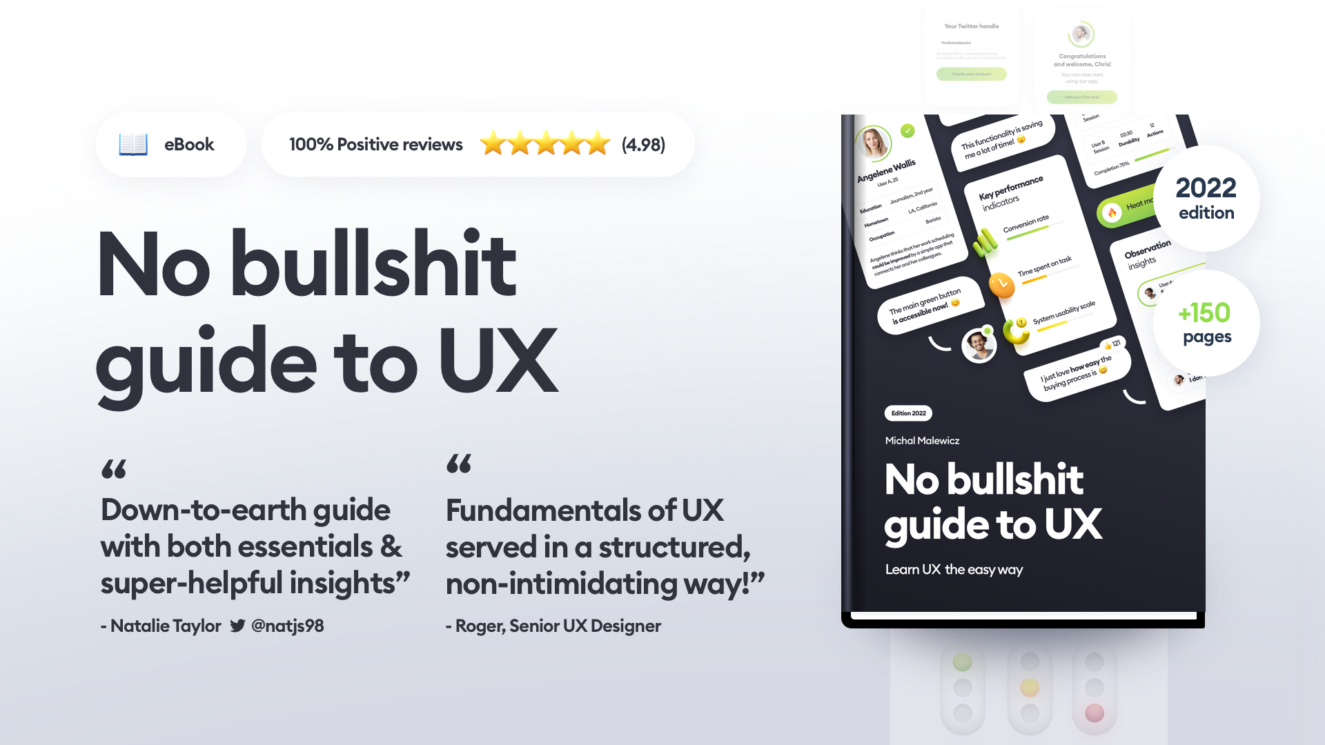 No bullshit guide to UX ebook