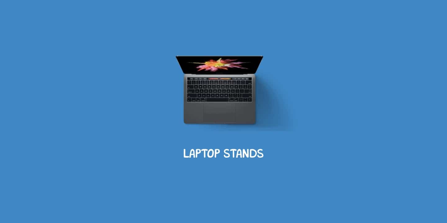 Laptop stand header