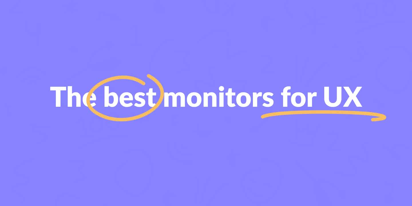 The best monitor for UX design
