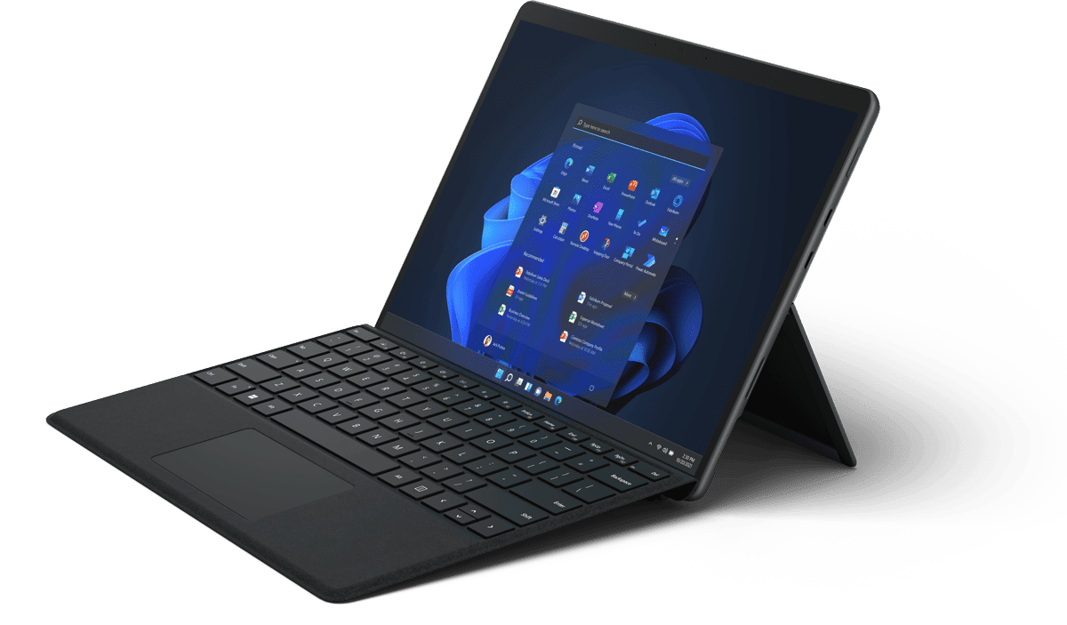 The Surface Pro 8 for UX design