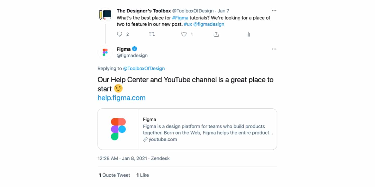 Figma Tutorials Reply on Twitter