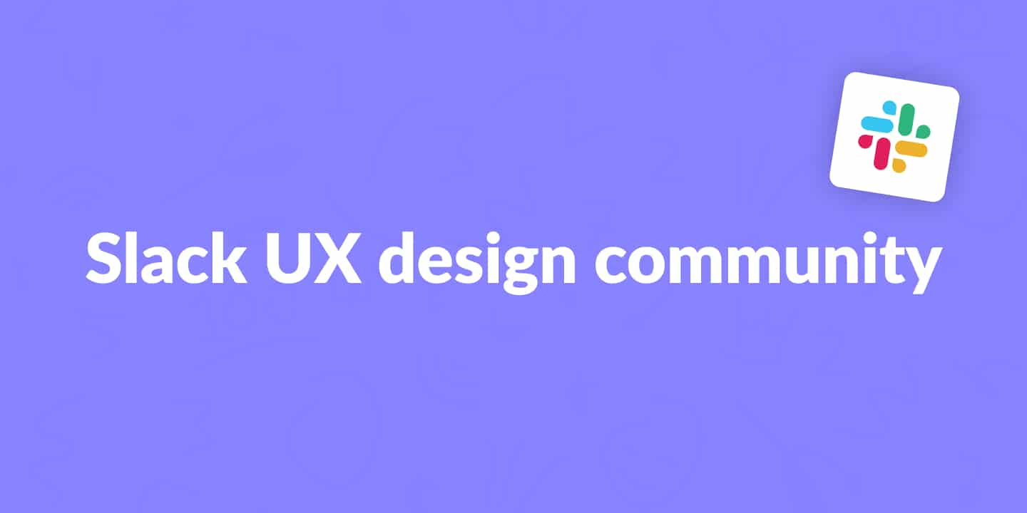 Slack UX design community